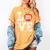LOVE Kindergarten Teacher Student School Apple Women's Comfort Colors T-Shirt Mustard LOVE Kindergarten Teacher Student School Apple Women's Comfort Colors T-Shirt Mustard