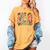 Maestra Flowers Spanish Teacher Cinco De Mayo Women's Comfort Colors T-Shirt Mustard Maestra Flowers Spanish Teacher Cinco De Mayo Women's Comfort Colors T-Shirt Mustard