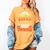 Math Teachers Love Brains Halloween Costume Zombie For Men Women Women's Comfort Colors T-Shirt Mustard