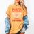 Math Teachers Love Brains Scary Halloween Men Women Women's Comfort Colors T-Shirt Mustard