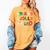 Be Merry Be Jolly Be Kind Merry Christmas Teacher Xmas Pjs Women's Comfort Colors T-Shirt Mustard Be Merry Be Jolly Be Kind Merry Christmas Teacher Xmas Pjs Women's Comfort Colors T-Shirt Mustard