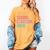 Middle School Teacher Middle School Is Bussin Bruh Women's Comfort Colors T-Shirt Mustard