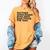 Montessori Helvetica Education Teacher Women's Comfort Colors T-Shirt Mustard Montessori Helvetica Education Teacher Women's Comfort Colors T-Shirt Mustard