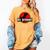 Nerdy No Internet Dinosaur Computer Science Teacher Women's Comfort Colors T-Shirt Mustard