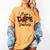 One Dope Teacher Women's Comfort Colors T-Shirt Mustard One Dope Teacher Women's Comfort Colors T-Shirt Mustard