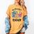 One Thankful Teacher Turkey Pencil Thanksgiving Teachers Women's Comfort Colors T-Shirt Mustard One Thankful Teacher Turkey Pencil Thanksgiving Teachers Women's Comfort Colors T-Shirt Mustard