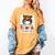 One Thankful Teacher's Aide Messy Bun Thanksgiving Fall Women's Comfort Colors T-Shirt Mustard One Thankful Teacher's Aide Messy Bun Thanksgiving Fall Women's Comfort Colors T-Shirt Mustard