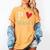 P Is For Preschool Teacher Student Back To School Women's Comfort Colors T-Shirt Mustard