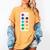 Paint Palette ArtSet Halloween Costume For Teachers Students For Men Women Kids Women's Comfort Colors T-Shirt Mustard