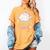 Pajama Day School Spirit Week Fun Cloud Teacher Women's Comfort Colors T-Shirt Mustard