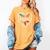 Para Heart Paraprofessional Teacher Paraeducator Women's Comfort Colors T-Shirt Mustard Para Heart Paraprofessional Teacher Paraeducator Women's Comfort Colors T-Shirt Mustard