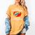 PE Physical Education Teacher Superhero Power School Women's Comfort Colors T-Shirt Mustard PE Physical Education Teacher Superhero Power School Women's Comfort Colors T-Shirt Mustard