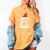 PE Squad Christmas PE Teacher Matching Xmas Women's Comfort Colors T-Shirt Mustard