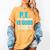 PE Teacher Art For Men Women Gym Teacher Appreciation Women's Comfort Colors T-Shirt Mustard