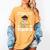 Pirate Math Teacher Skull Pirate Halloween Costume Women's Comfort Colors T-Shirt Mustard