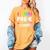 Pre-K Crew Teacher Team Squad Hello Back School Graduation Women's Comfort Colors T-Shirt Mustard Pre-K Crew Teacher Team Squad Hello Back School Graduation Women's Comfort Colors T-Shirt Mustard