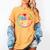 Pre K Dream Team Back To School Boys First Day Teacher Women's Comfort Colors T-Shirt Mustard