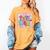 Preppy Third Grade Back To School Teacher Girl Kid Women's Comfort Colors T-Shirt Mustard Preppy Third Grade Back To School Teacher Girl Kid Women's Comfort Colors T-Shirt Mustard