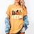 Preschool Boo Crew Teacher Halloween Women's Comfort Colors T-Shirt Mustard Preschool Boo Crew Teacher Halloween Women's Comfort Colors T-Shirt Mustard