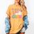 Preschool Boo Crew Preschool Teacher Student Halloween Women's Comfort Colors T-Shirt Mustard
