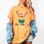 Preschool Crew Xmas Reindeer Teacher Student Christmas Women's Comfort Colors T-Shirt Mustard Preschool Crew Xmas Reindeer Teacher Student Christmas Women's Comfort Colors T-Shirt Mustard