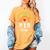 PTO Crew Parent School Volunteer Board Mom Parent Teacher Women's Comfort Colors T-Shirt Mustard