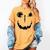 Pumpkin Artist Halloween Art Teacher Women's Comfort Colors T-Shirt Mustard