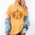 Pumpkin Pi Math Teacher Halloween Thanksgiving Day Costume Men Women Kids Women's Comfort Colors T-Shirt Mustard Pumpkin Pi Math Teacher Halloween Thanksgiving Day Costume Men Women Kids Women's Comfort Colors T-Shirt Mustard