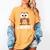 Quien Who Owl Spanish Teacher Women's Comfort Colors T-Shirt Mustard Quien Who Owl Spanish Teacher Women's Comfort Colors T-Shirt Mustard