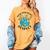 Reduce Reuse Recycle Respect Earth Day Teacher Girl Women Women's Comfort Colors T-Shirt Mustard