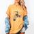There's Room On My Broom For You Too Teacher Halloween Women's Comfort Colors T-Shirt Mustard