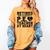 Retirement But Always A Pe Teacher At Heart Pride Shirt Women's Comfort Colors T-Shirt Mustard