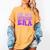 In My Retirement Era Groovy Retired Teacher 2025 Women Women's Comfort Colors T-Shirt Mustard In My Retirement Era Groovy Retired Teacher 2025 Women Women's Comfort Colors T-Shirt Mustard