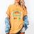 Retiring Science Teacher Retirement Women's Comfort Colors T-Shirt Mustard