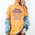 Retiring Teacher Tshirt For Retired Teachers For Men Women Women's Comfort Colors T-Shirt Mustard
