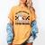 Retro You Can't Scare Me I Teach 5th Grade Teacher Halloween Women's Comfort Colors T-Shirt Mustard Retro You Can't Scare Me I Teach 5th Grade Teacher Halloween Women's Comfort Colors T-Shirt Mustard