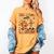 Retro Fall In Love With Learning Autumn Pumpkin Teacher Kids Women's Comfort Colors T-Shirt Mustard Retro Fall In Love With Learning Autumn Pumpkin Teacher Kids Women's Comfort Colors T-Shirt Mustard