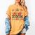 Retro Fall In Love With Learning Autumn Pumpkin Teacher Women's Comfort Colors T-Shirt Mustard Retro Fall In Love With Learning Autumn Pumpkin Teacher Women's Comfort Colors T-Shirt Mustard