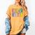 Retro Kindergarten Dream Team Back To School Teacher Kids Women's Comfort Colors T-Shirt Mustard