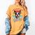 Retro Life Is Better With Boston Terrier Mom Dog Lover Women's Comfort Colors T-Shirt Mustard