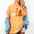 Retro Pencil Ghost Boo Spooky Teacher Halloween Costume Women's Comfort Colors T-Shirt Mustard Retro Pencil Ghost Boo Spooky Teacher Halloween Costume Women's Comfort Colors T-Shirt Mustard