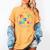 Retro Play Is Learning Teacher Back To School Women's Comfort Colors T-Shirt Mustard