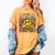 Retro Special Education Squad Groovy Dream Team Teacher Women's Comfort Colors T-Shirt Mustard