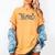 Retro Teacher Western Country Cowboy Cowgirl Back To School Women's Comfort Colors T-Shirt Mustard Retro Teacher Western Country Cowboy Cowgirl Back To School Women's Comfort Colors T-Shirt Mustard