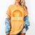 This Is My Scary Teacher Costume Halloween Women's Comfort Colors T-Shirt Mustard