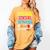 School Social Worker Teacher Caseworker Public Servant LSW Women's Comfort Colors T-Shirt Mustard School Social Worker Teacher Caseworker Public Servant LSW Women's Comfort Colors T-Shirt Mustard