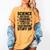 Science Because Figuring Things Out Teacher Scientific Adult Women's Comfort Colors T-Shirt Mustard