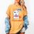 Science Teacher Cute Ghost Halloween Teacher Men Women Women's Comfort Colors T-Shirt Mustard