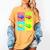 Scooter Physical Education PE Gym Teacher Women's Comfort Colors T-Shirt Mustard