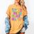 In My Second Grade Era Teachers Women Back To School Girls Women's Comfort Colors T-Shirt Mustard